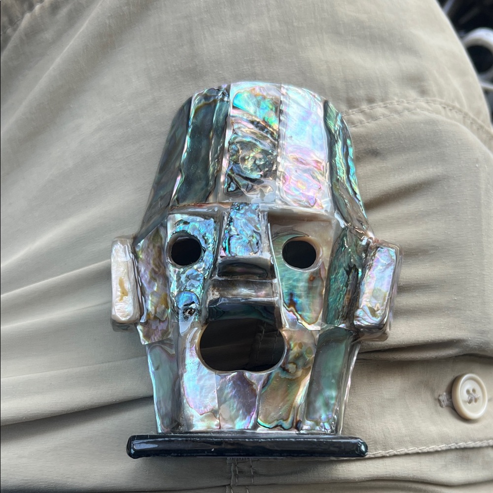 Abalone Shell Decorative Mask